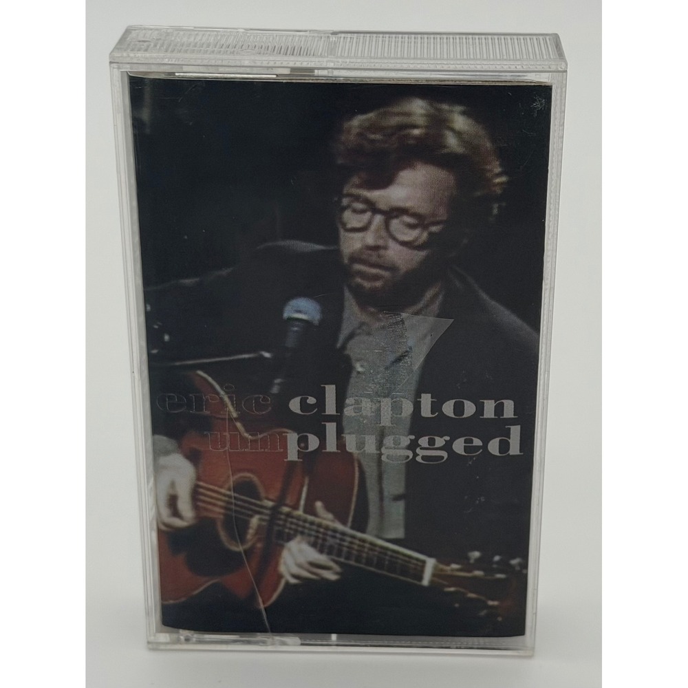Eric Clapton Unplugged Cassette Tape‎ 1992 Reprise Records